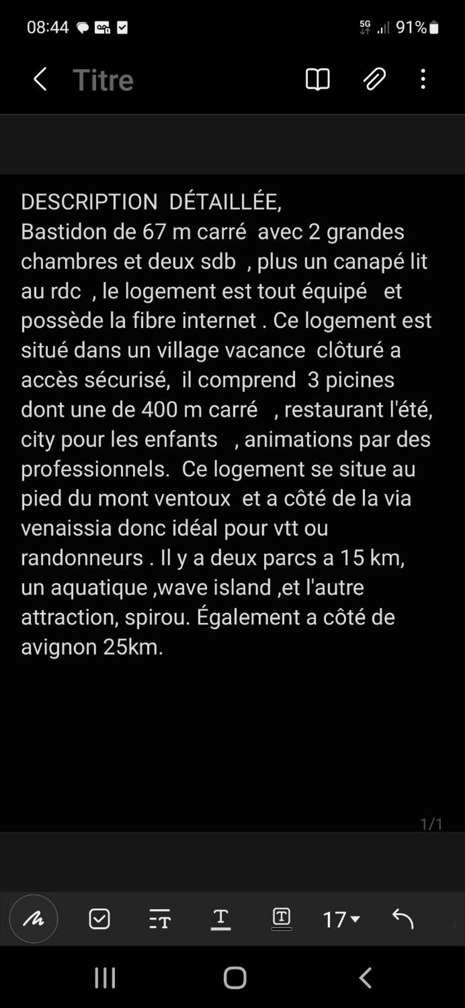Maison Village Vacances Demeures Du Ventoux Aubignan Eksteriør billede